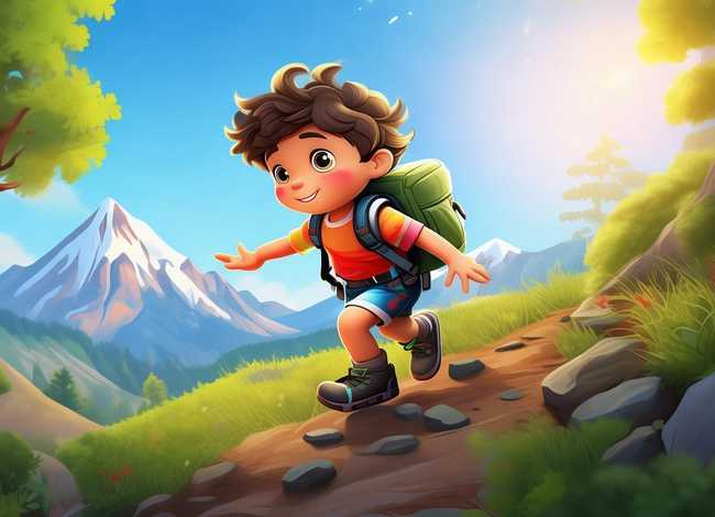 宝宝爬山的故事 - 宝宝爬山的故事简短