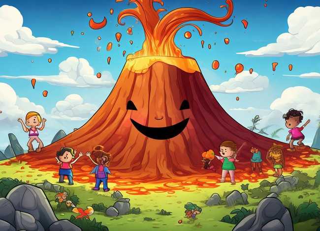 火山故事儿童;火山幼儿故事 火山故事儿童;火山幼儿故事