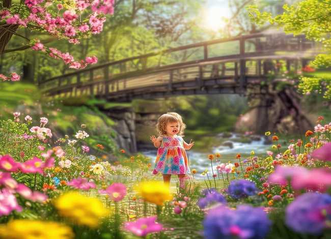 春天的故事儿童独唱 春天的故事表演唱