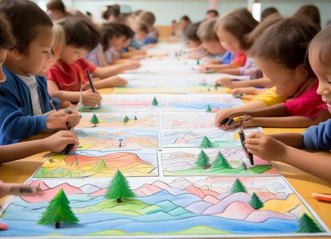 儿童填色卡，儿童填色卡怎么玩的