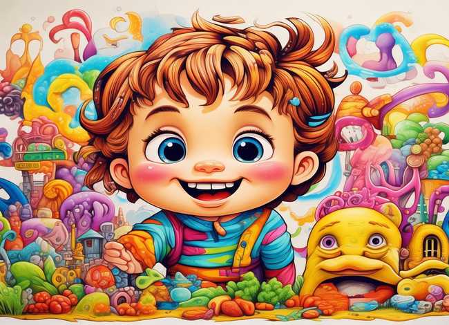 儿童插画图片高清（儿童插画图片高清素材）