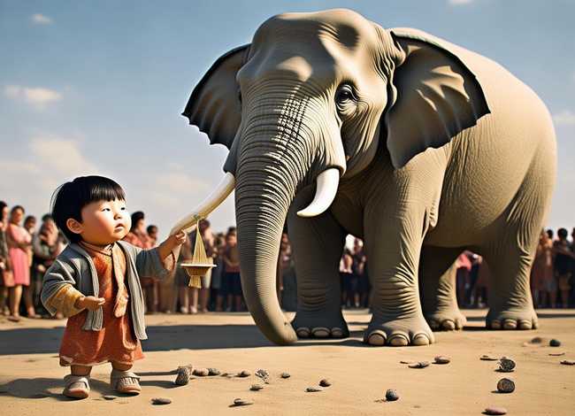 曹冲称象的儿童故事视频讲解 - 曹冲称象的故事视频视频