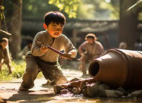 司马光砸缸儿童故事、司马光砸缸幼儿故事