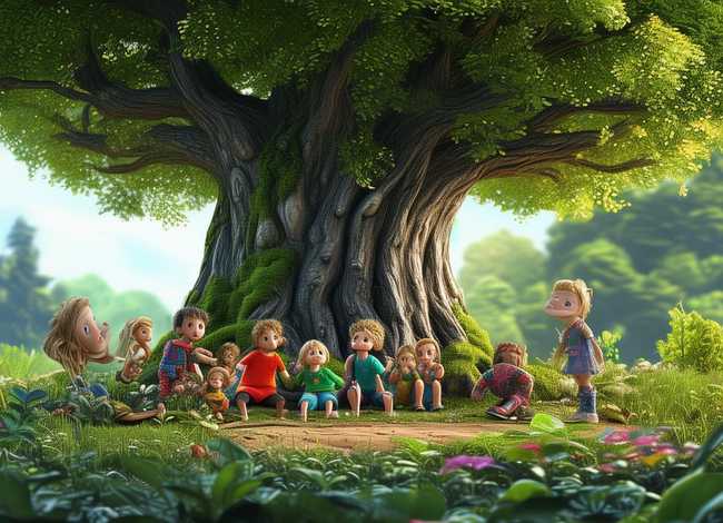 关于树的儿童小故事大道理 关于树的小故事幼儿