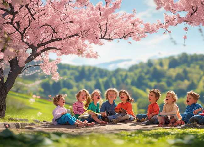 春天的故事儿童朗诵 - 春天的故事 朗诵