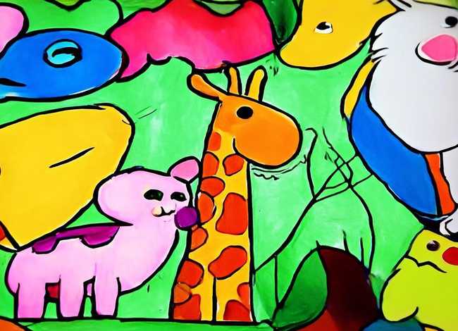 儿童动物画大全小视频、儿童动物画大全简单漂亮