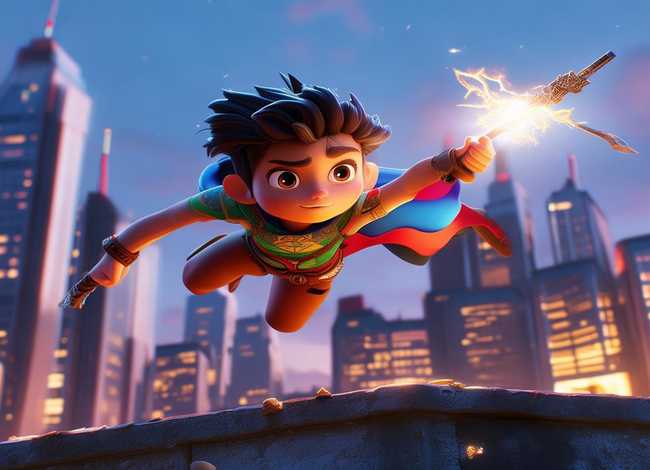 小英雄故事动画 - 小英雄的故事动画