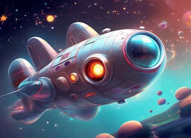 宇宙飞船的绘本故事，宇宙飞船的绘本故事图片