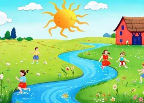 绘本故事绘画夏天、绘本故事绘画夏天怎么画