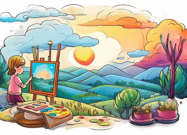 绘画图故事 - 图画故事手绘