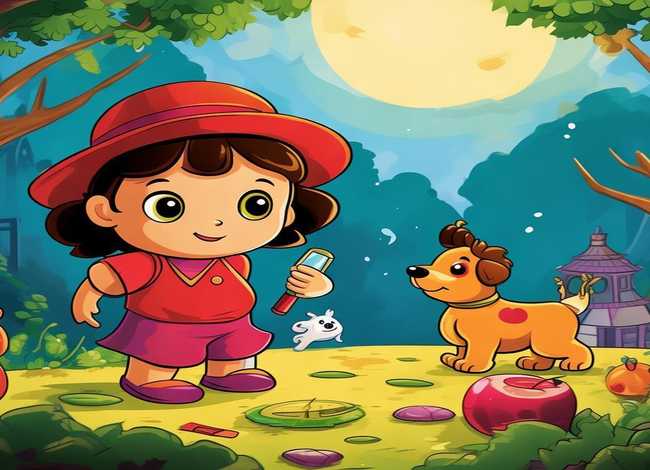 朵拉绘本故事 - 朵拉绘本故事,侦破谜案