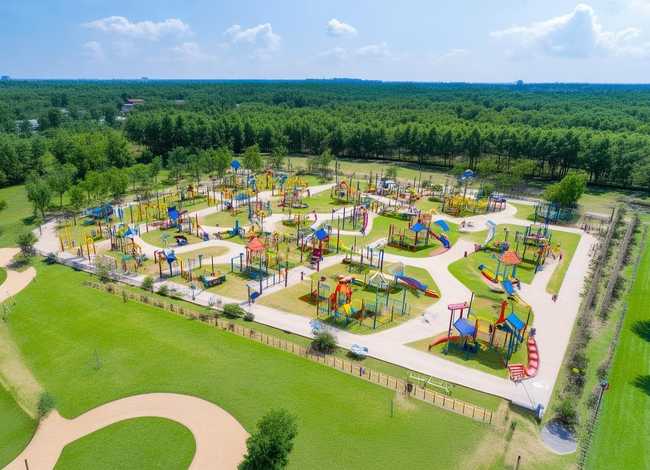 晋城儿童公园鸟瞰图 - 晋城儿童公园鸟瞰图2023年最新版