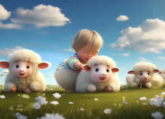 3岁儿童小绵羊故事（小绵羊幼儿故事）