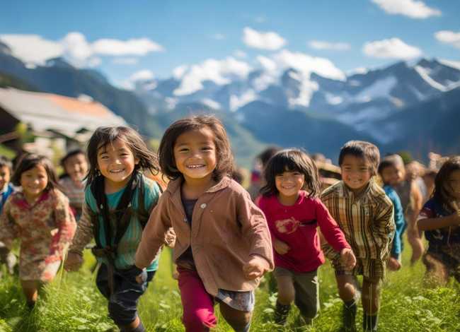 山区的儿童作文；山区的儿童作文300字