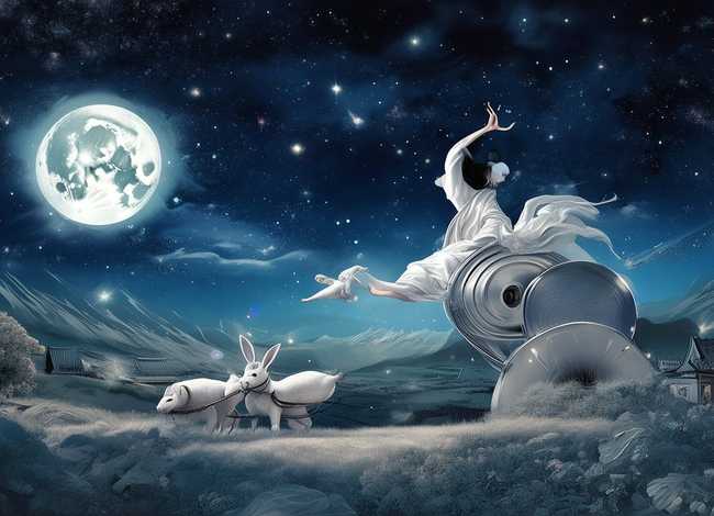 儿童故事嫦娥奔月英语；嫦娥奔月英语版故事