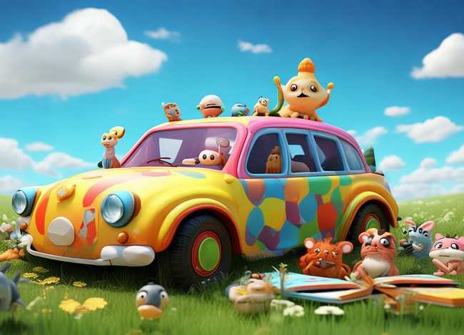 儿童车的故事100个免费听 - 幼儿车的故事