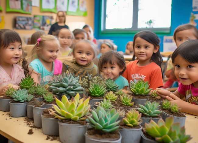 多肉课程故事幼儿园 幼儿园中班多肉植物课程故事