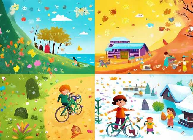 四季的故事儿童绘本、关于四季故事的绘本