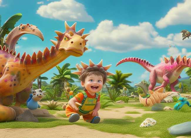 儿童恐龙故事、少儿故事恐龙