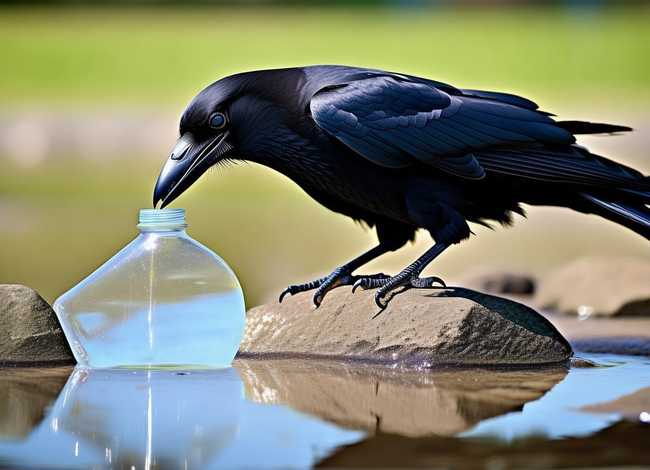 乌鸦喝水儿童故事完整版文字版 乌鸦喝水故事简洁版