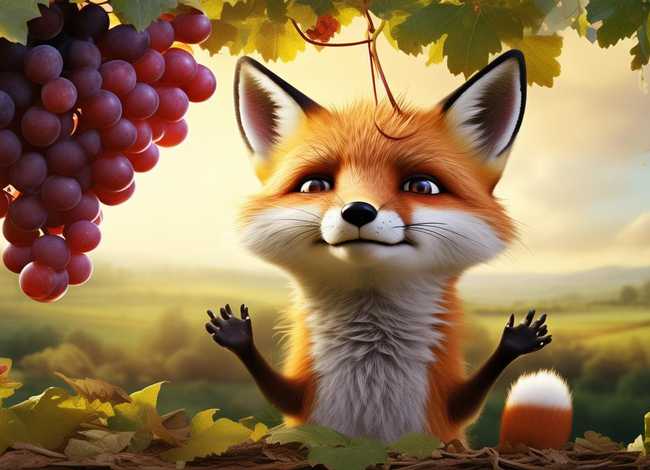 狐狸和葡萄的故事结果 狐狸和葡萄的故事结果怎么写