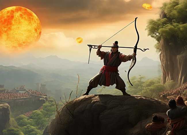 兔小贝故事后羿射日、后羿射日的故事小故事视频