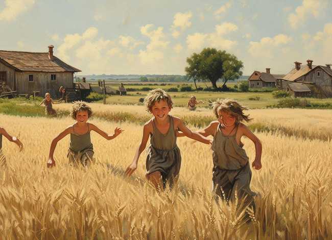 农村故事小孩 - 农村小孩的故事