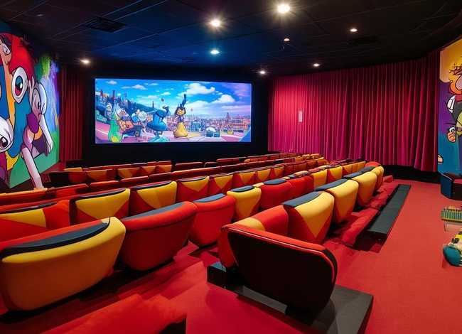 电影房标准儿童厅 - 电影院儿童厅什么样子