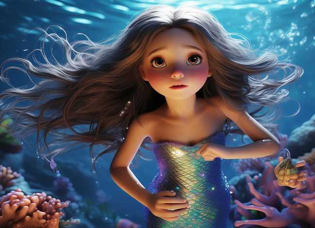 儿童美人鱼睡前故事完整版 - 少儿睡前故事美人鱼的故事