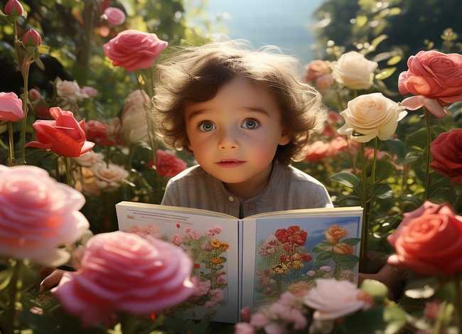 玫瑰花的故事儿童 - 关于玫瑰花的幼儿小故事