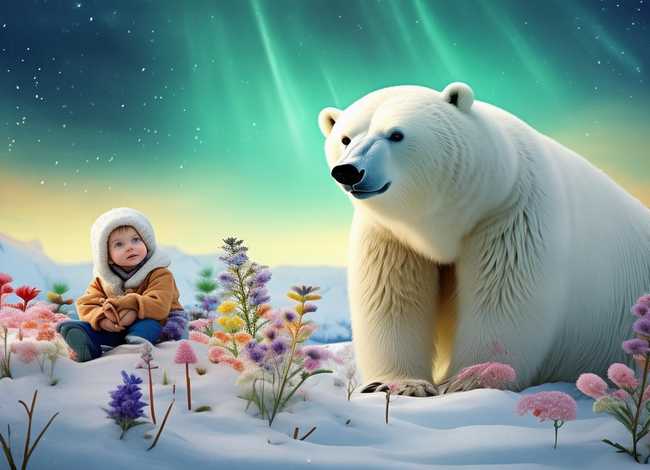 关于北极熊的儿童故事，关于北极熊的绘本故事