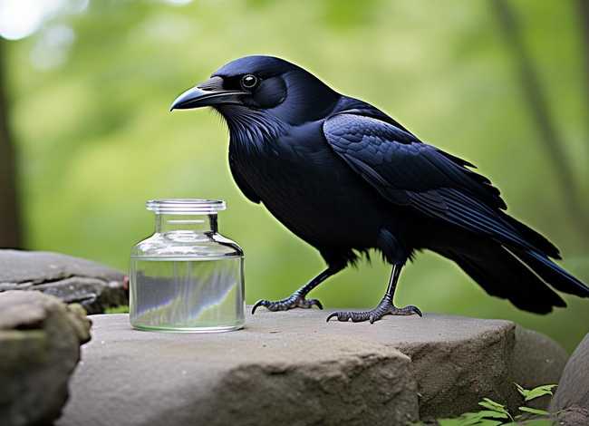 乌鸦喝水儿童故事完整版，乌鸦喝水故事简洁版