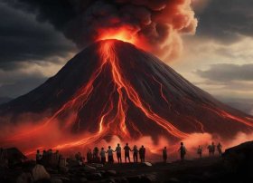 火山的小故事 - 火山爆发的小故事