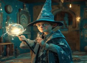 魔术师故事绘本 魔术师故事绘本图片