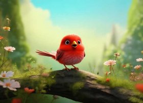 儿童故事可爱的一只小小鸟，一只小鸟的故事作文
