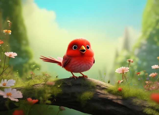 儿童故事可爱的一只小小鸟，一只小鸟的故事作文