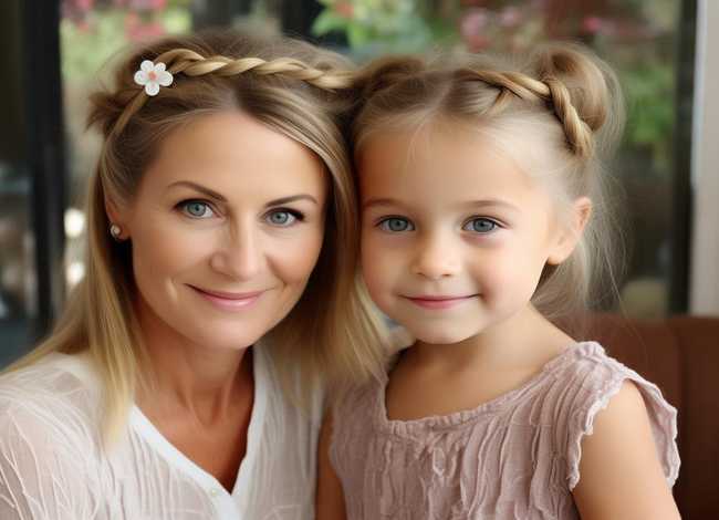 亲子发型扎法 亲子发型扎法视频