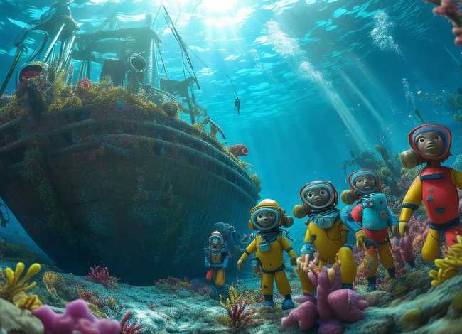 海底小纵队讲故事 - 海底小纵队讲故事第1季第1集