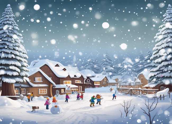 与下雪有关的儿童故事（与下雪有关的典故）