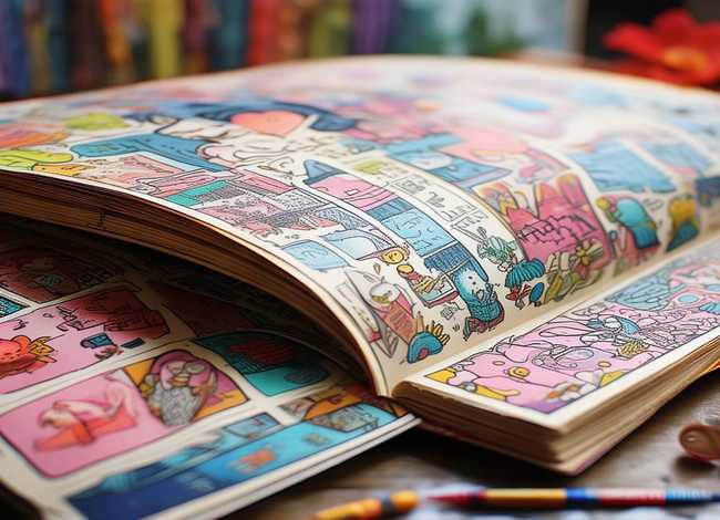 画给男朋友的手绘本，画给男朋友的手绘本怎么画