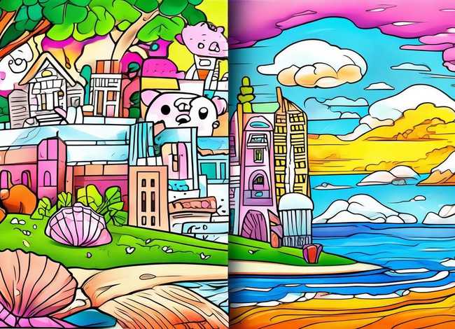 打印儿童填色图（儿童填充色组图 可直接打印）