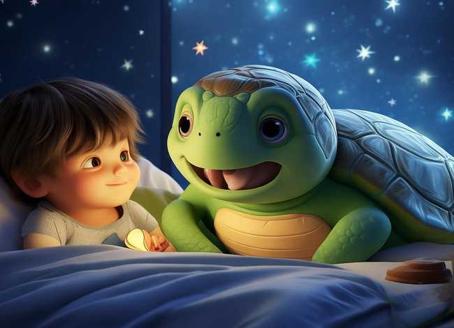 儿童睡前故事海龟的故事，小海龟睡前故事
