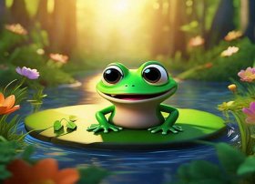 聪明的小青蛙儿童故事；聪明的小青蛙儿童故事完整版
