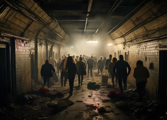 地铁逃生故事，地铁逃生故事背景