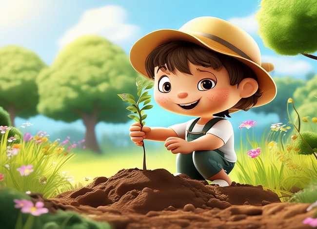 关于植树的儿童故事、关于植树的小故事幼儿