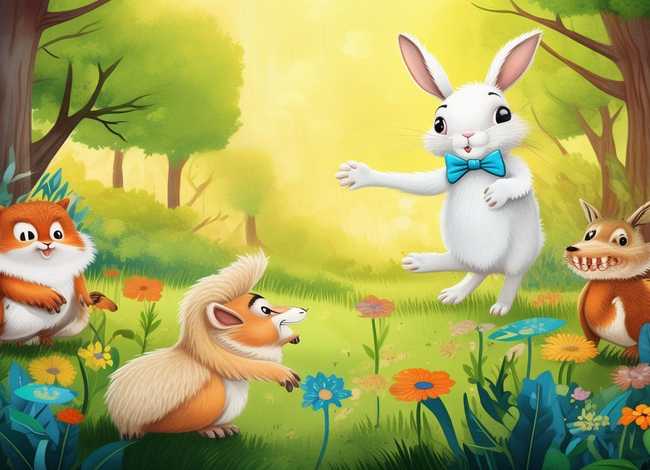 儿童故事小兔子交朋友，幼儿故事小白兔交朋友
