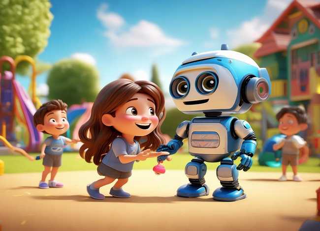 机器人的儿童小故事视频 幼儿机器人的小故事