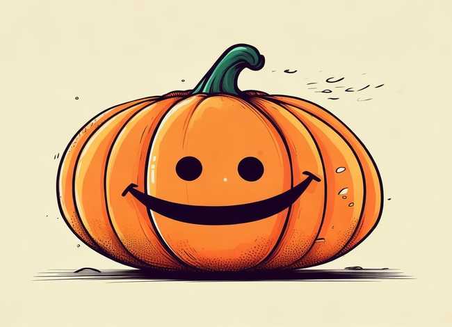 南瓜故事简笔画（南瓜故事简笔画图片）