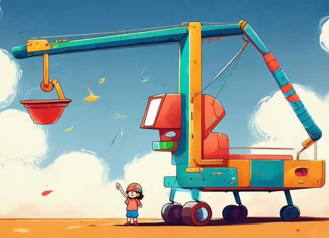 吊车的故事幼儿故事，吊车的故事幼儿故事简短
