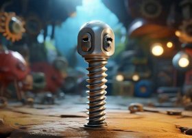 螺丝钉的故事动画片；动画片螺丝钉的人物和故事